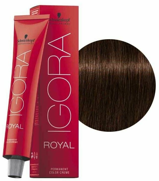 Schwarzkopf Professional Краска для волос Igora Royal 4-6