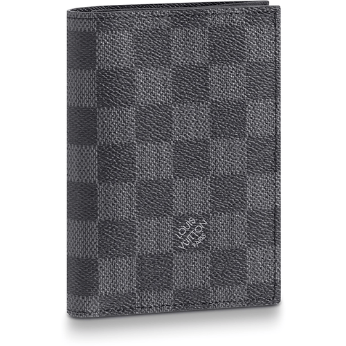 Обложка для паспорта Louis Vuitton Damier Graphite