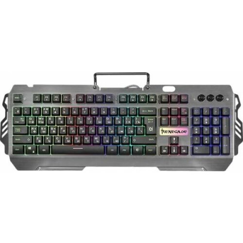 Клавиатура Defender Renegade GK-640DL RU 45640 USB RGB подсветка 9 режимов 248600₽