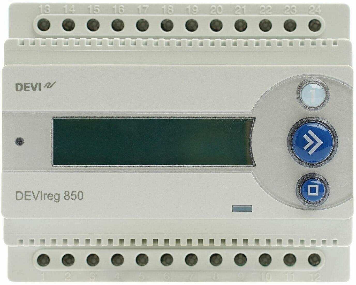 Терморегулятор электронный программируемый DEVIreg 850 для систем снеготаяния на кровле и в грунте - фотография № 4