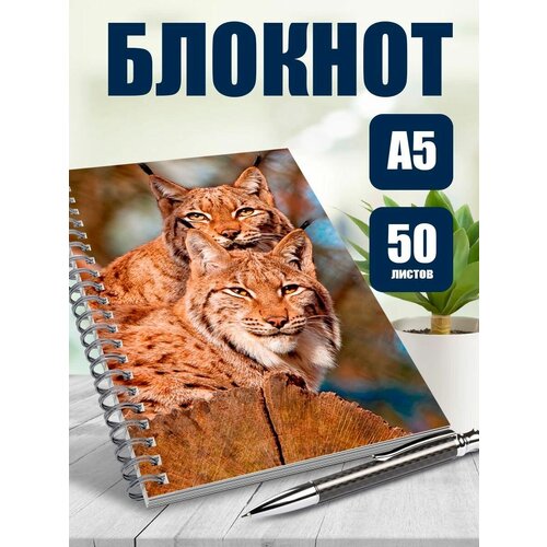 Блокнот А5 Дикие животные