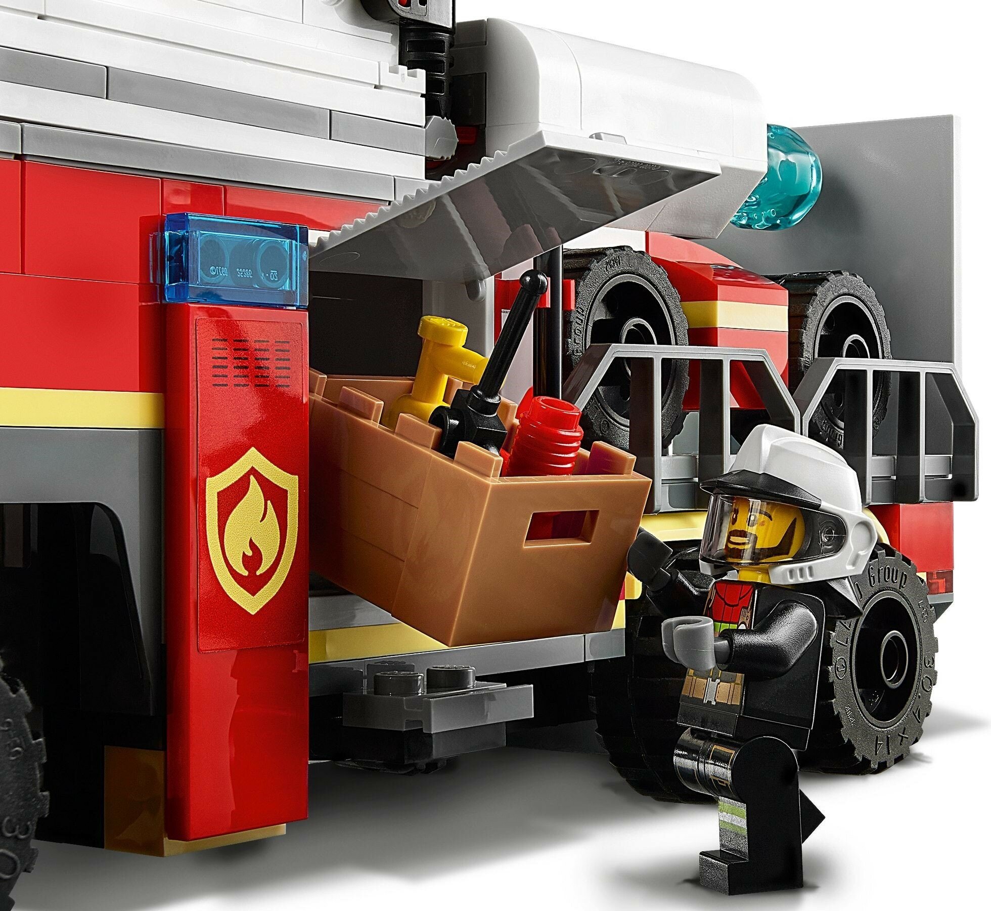 LEGO City 60282 Конструктор ЛЕГО Город Команда пожарных - фото №16
