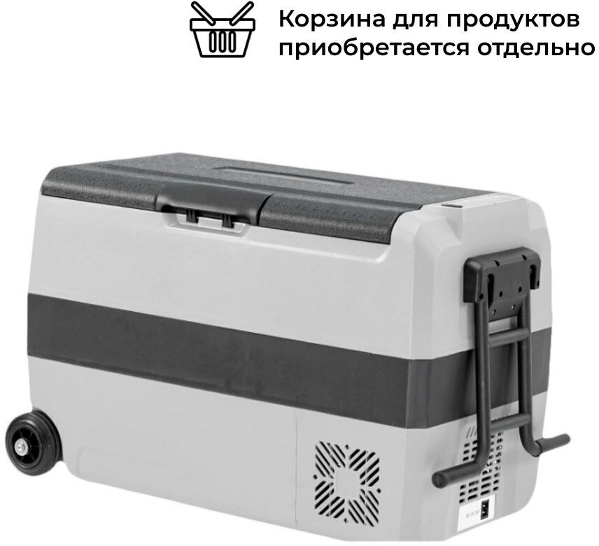 Автохолодильник Alpicool ET50 12/24 (компрессорный холодильник для автомобиля на 50 литров Alpicool T50)