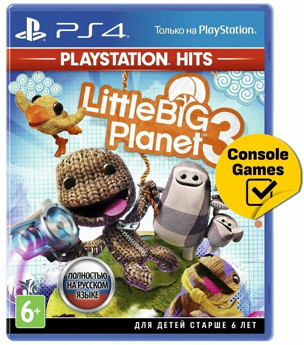 PS4 LittleBigPlanet 3 (русская версия)