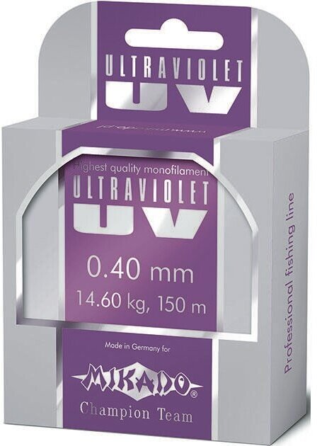 Леска мононить Mikado ULTRAVIOLET 0,28 (150 м) - 9.70 кг.