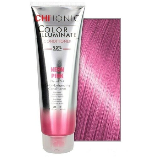 CHI Color Illuminate Conditioners Neon Pink - Оттеночный кондиционер Неоново - розовый 251 мл