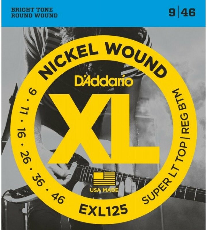 D'ADDARIO EXL125 - струны для электрогитары