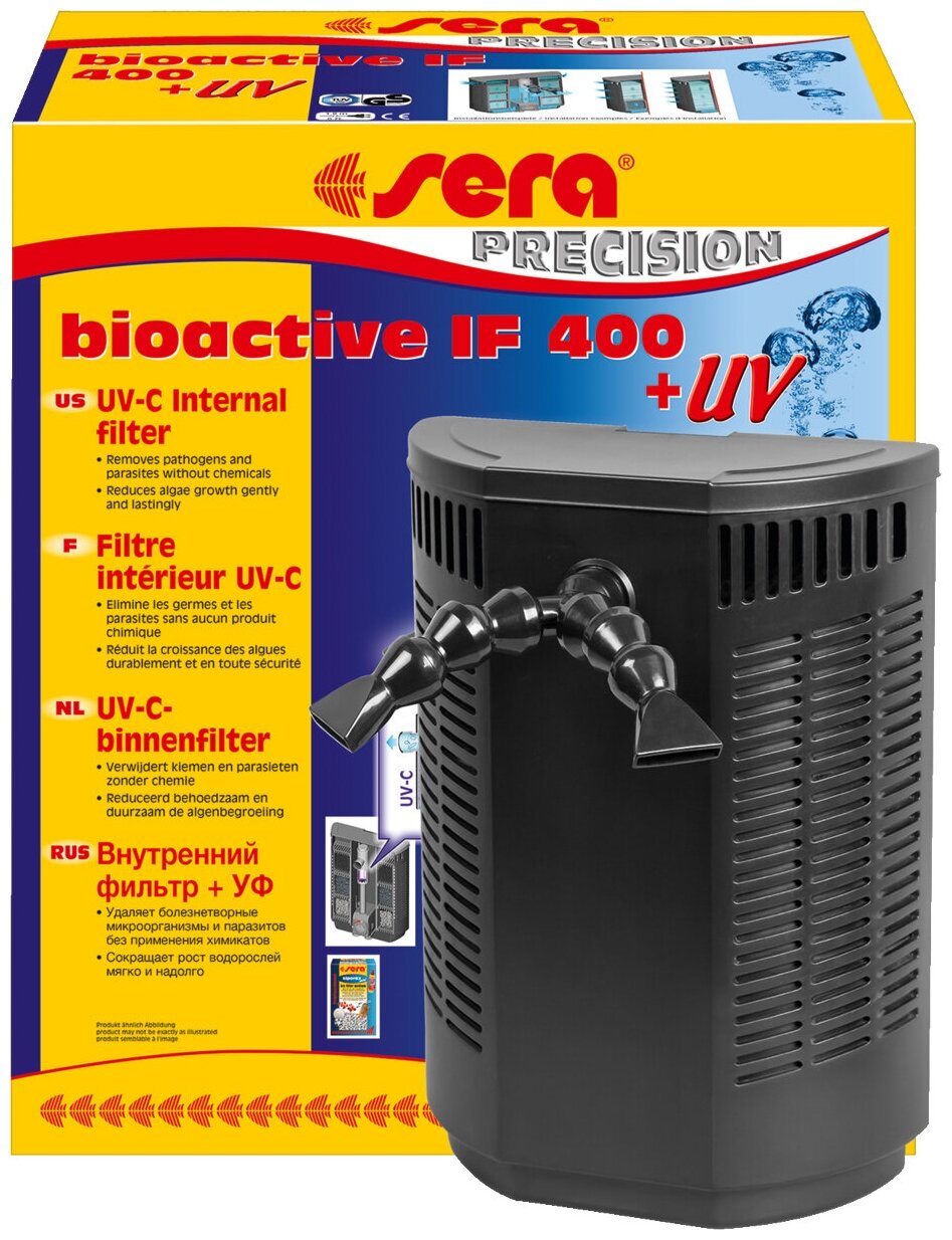 Sera Внутренний фильтр Bioactive If400 + УФ - фото №2