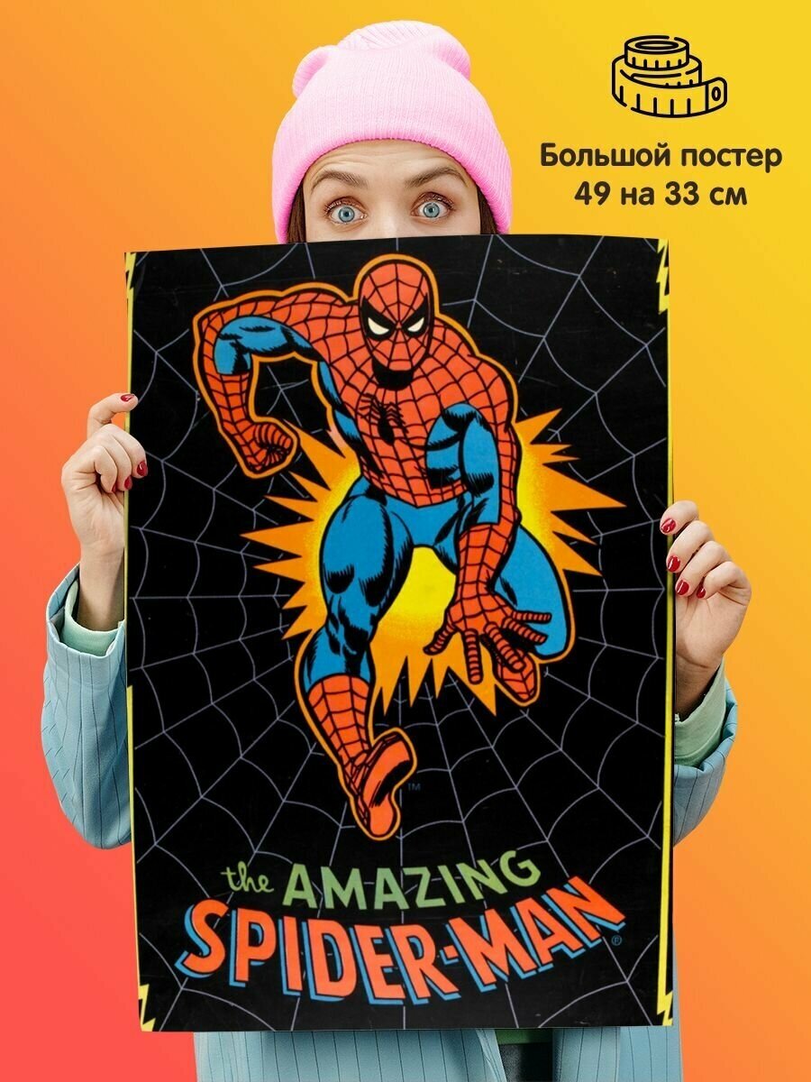 Постер Spider Man Человек Паук
