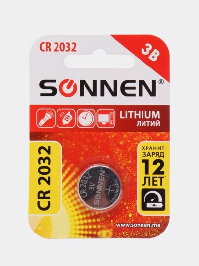 Батарейка Sonnen Lithium CR2032 - фото №5