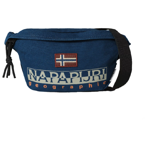 фото Сумка на пояс napapijri hering waist bag 2 poseidon blue