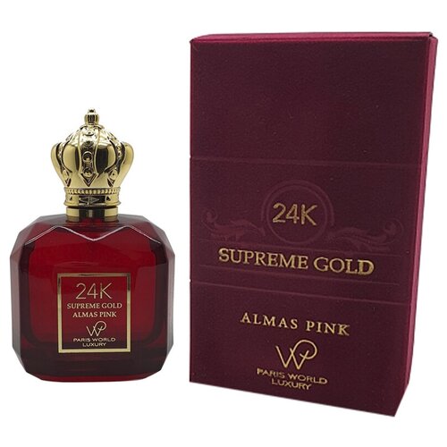 Парфюмерная вода Paris World Luxury 24K Supreme Gold Almas Pink 100 мл.