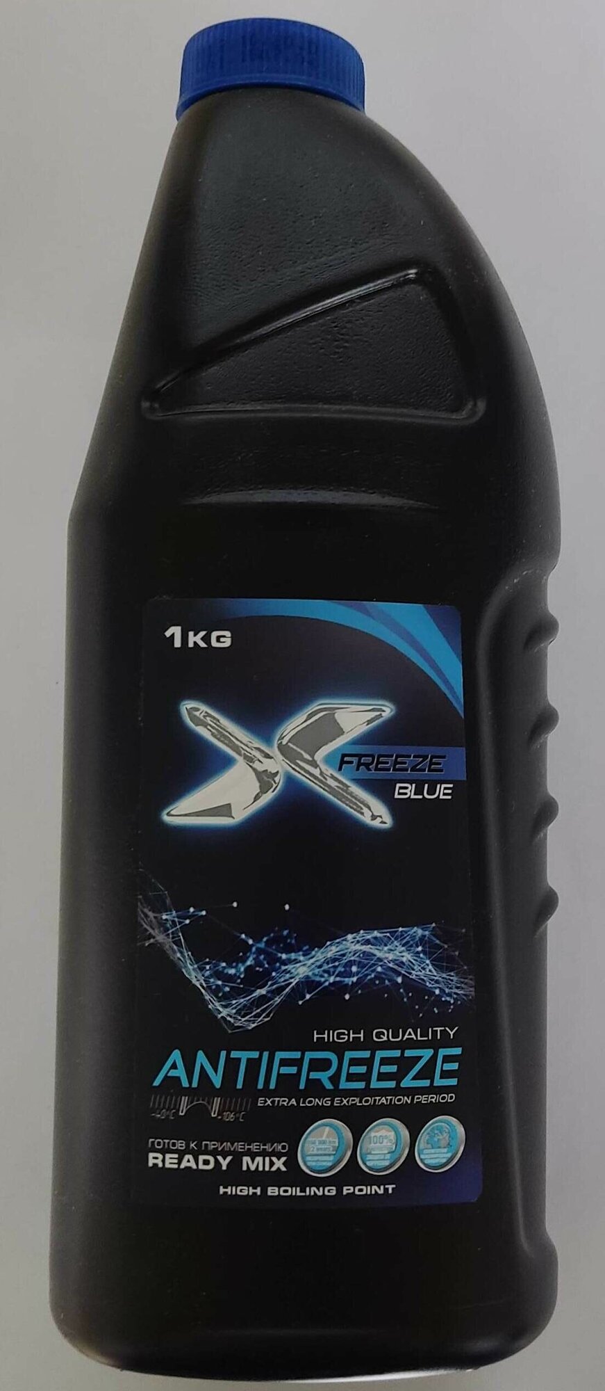 TOSOLSINTEZ 430206065 Жидкость охлаждающая "Антифриз" X-FREEZE Blue, в п/э бут.1кг