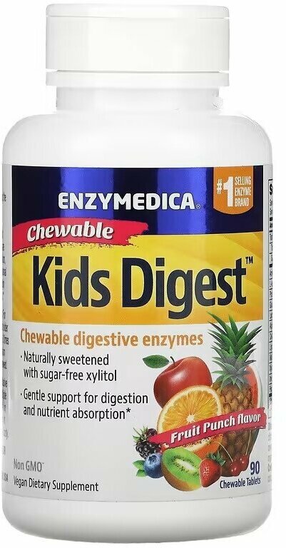 Enzymedica Kids Digest (детские пробиотики) 90 таблеток (Enzymedica)