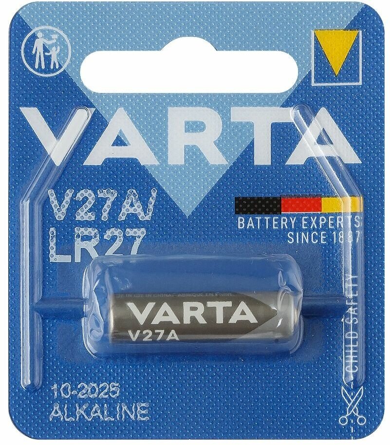 Батарейка Varta V 27 A Bli 1 Alkaline (4227101401) - фото №15