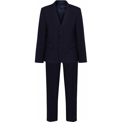 Школьная форма SMENA, пиджак и брюки, размер 152 (76), синий