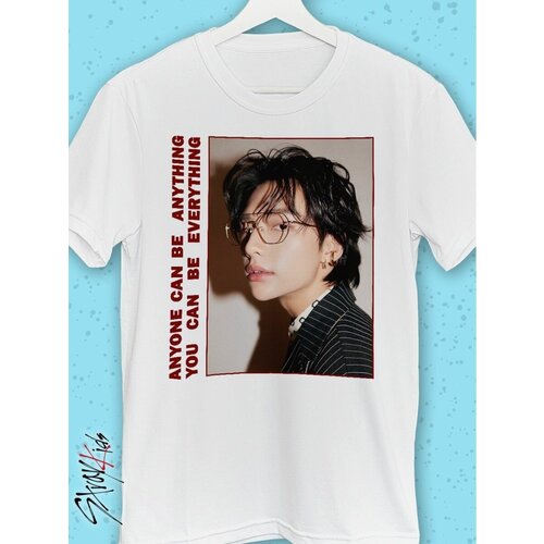 фото Футболка размер 50, белый, черный hilari geek