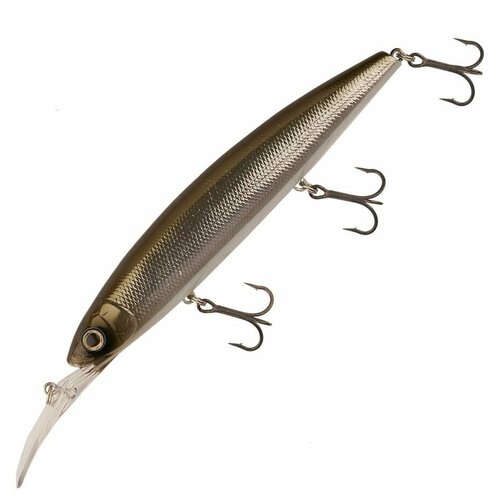 фото Воблер для рыбалки deps balisong minnow longbill 130 sf #09 half mirror wakasagi 26,5 гр