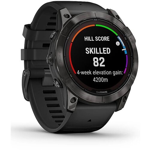 Умные часы Garmin Fenix 7 pro Solar серый с черным ремешком 010-02777-00 9399000₽