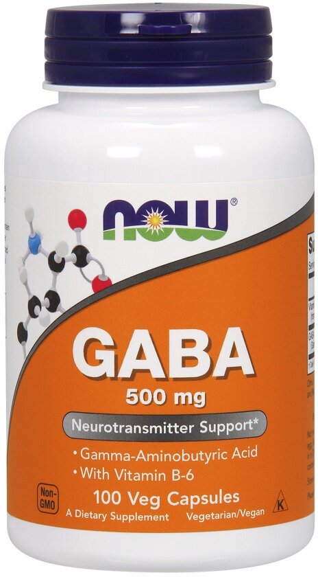 GABA 500mg 100 caps Now