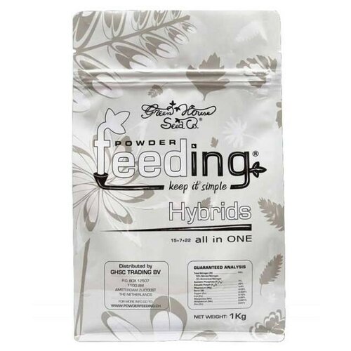 удобрение green house feeding powder feeding hybrids 1 л 1 кг 1 уп Удобрение Powder Feeding Hybrids 1 кг