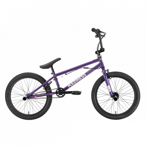 Велосипед Stark'22 Madness BMX 3 фиолетовый/серебристый