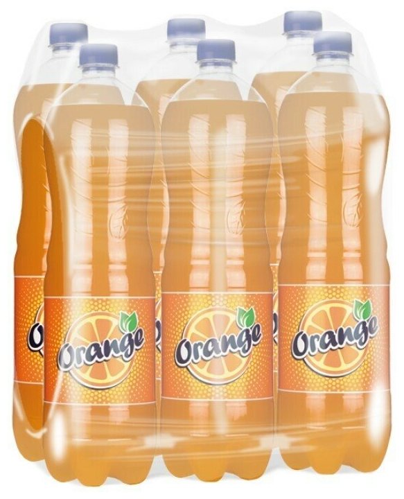 Волжанка Напиток безалкогольный Orange 1,5 л. х 6 шт.