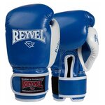 Перчатки боксёрские Beginning синие - Reyvel - Синий - 10 oz - изображение