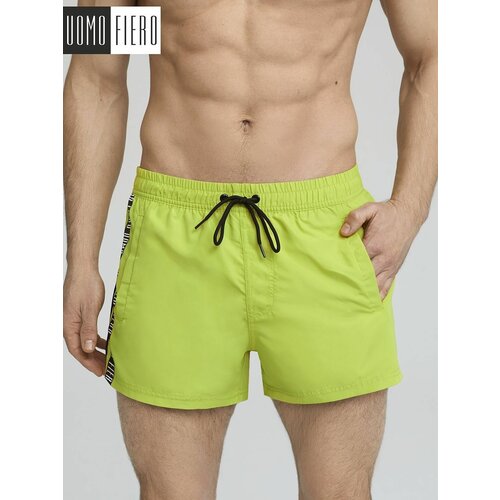 Шорты плавательные мужские Uomo Fiero 12SU_салатовый_54