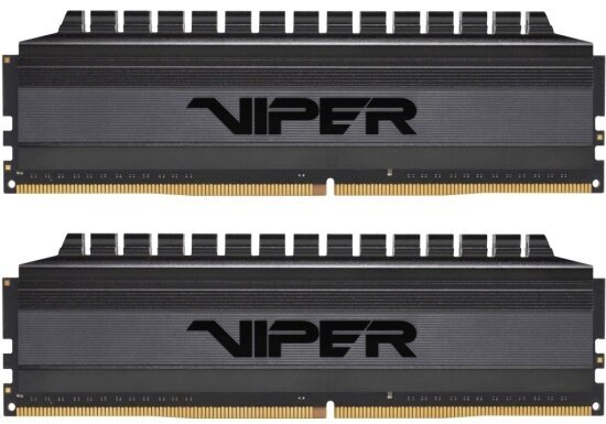 Оперативная память Patriot Memory DDR4 16Gb (2x8Gb) 3600MHz pc-28800 Viper Blackout (PVB416G360C8K)