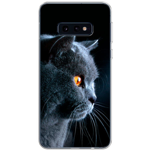 Силиконовый чехол на Samsung Galaxy S10E / Самсунг Галакси S10E Благородный кот британец