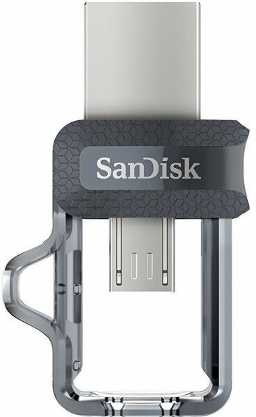 Флешка USB SANDISK Ultra Dual 64Гб, USB3.1, черный [sddd3-064g-g46] - фото №16