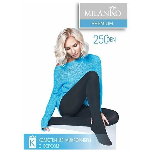 Колготки женские MILANKO 250 den, тёплые, р. 2
