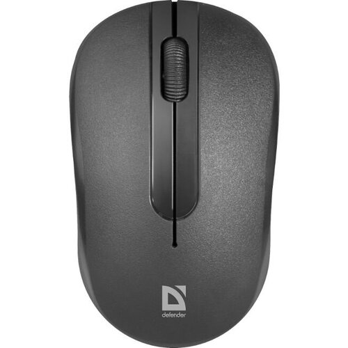 Мышь беспроводная Defender Datum MM-285 черный 2btnRoll 62600₽