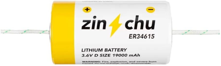 Батарейки ER34615-AX 3,6 В, 2 штуки