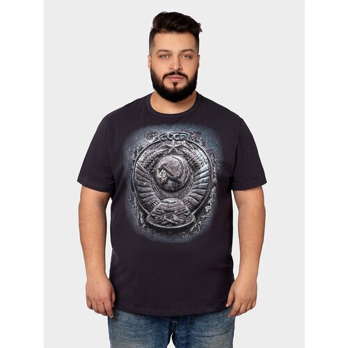 фото Футболка, размер 4xl, серый mixfix