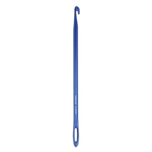Крючок Gamma для нукинга HY диаметр 6 мм, длина 16.5 см, синий addi 281 7 000 набор крючков для вязания в технике нукинг knooking set