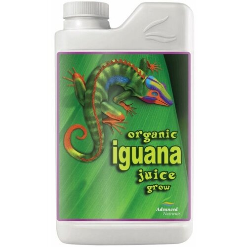 Удобрение Advanced Nutrients Iguana Juice Organic Grow для растений на фазу вегетации удобрение для растений advanced nutrients voodoo juice plus 5гр добавка для роста