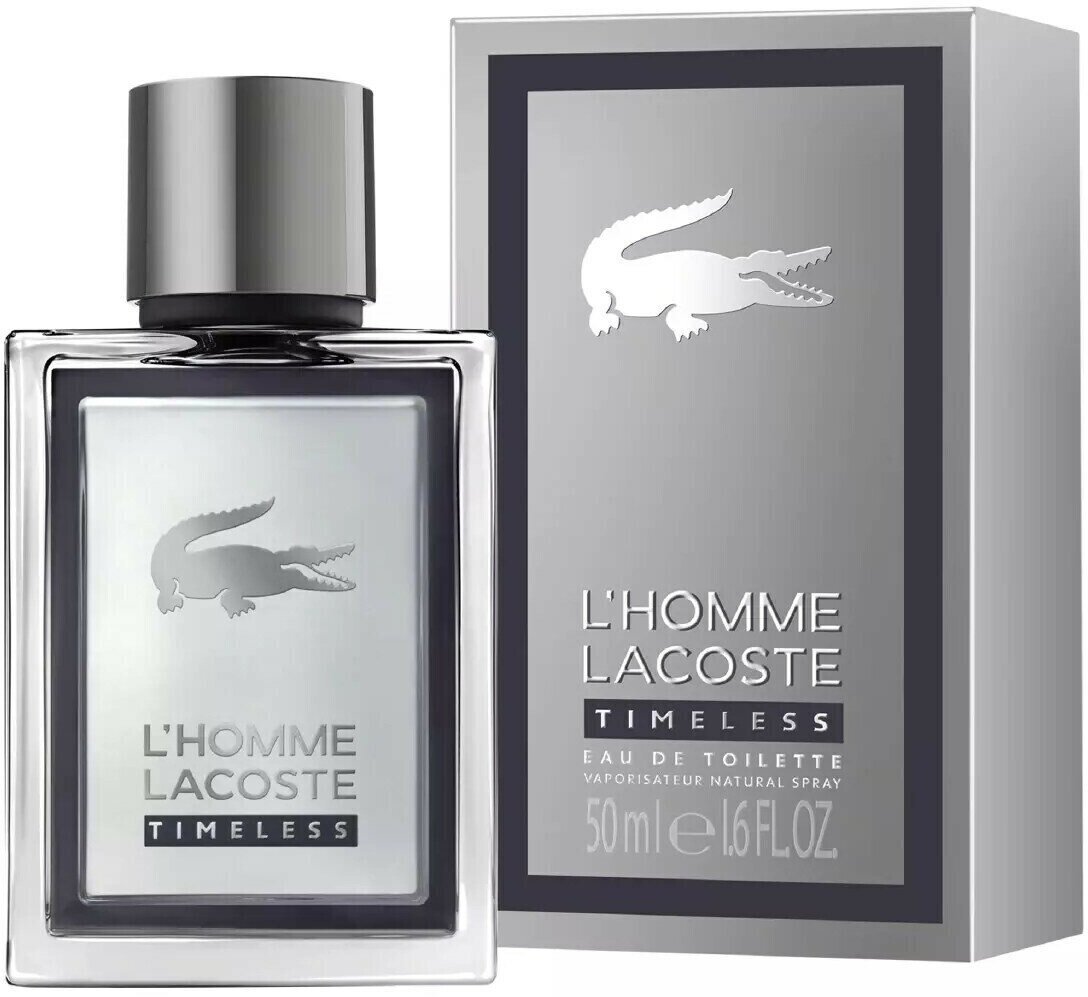 Lacoste L`homme Timeless Товар Туалетная вода 50 мл HFC Prestige Manufacturing DE - фото №1