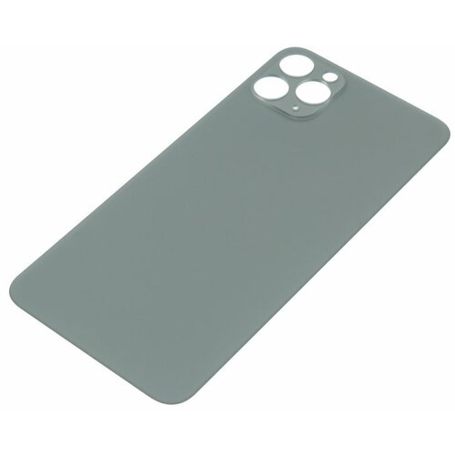 Задняя крышка для Apple iPhone 11 Pro Max (с широким отверстием) зеленый, AAA