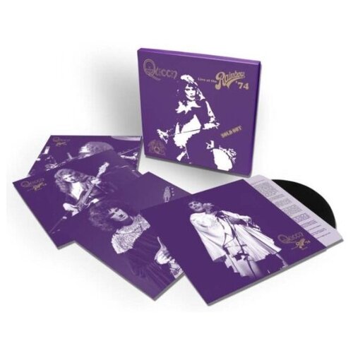 Виниловая пластинка Queen: Live At The Rainbow '74 (40th Anniversary) (180g) (Limited Deluxe Edition Box Set) виниловая пластинка queen live at the rainbow 74 40th anniversary 180g limited deluxe edition box set