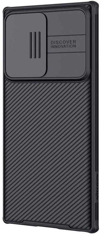 Чехол для смартфона Samsung Galaxy S21 Ultra Nillkin CamShield Pro Case черный термополиуретановый с защитой камеры