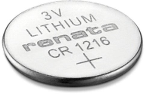 Батарейка литиевая, RENATA, 3V, CR 1216, 1шт