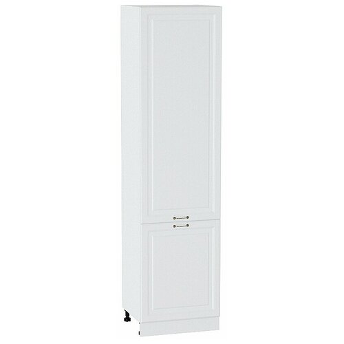 Кухонный модуль шкаф-пенал 60х57.4х233.6 см, Ницца Белый матовый