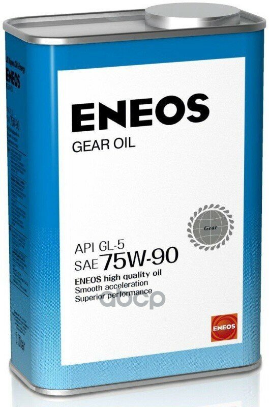 Масло Трансмиссионное 75W90 Eneos 0,94Л Gear Oil Super Hypoid Gear Gl-5 ENEOS арт. OIL1366