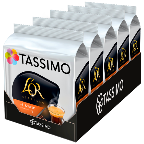 Спайка Кофе в капсулах Tassimo L'or Espresso Delizioso (80 капс.)