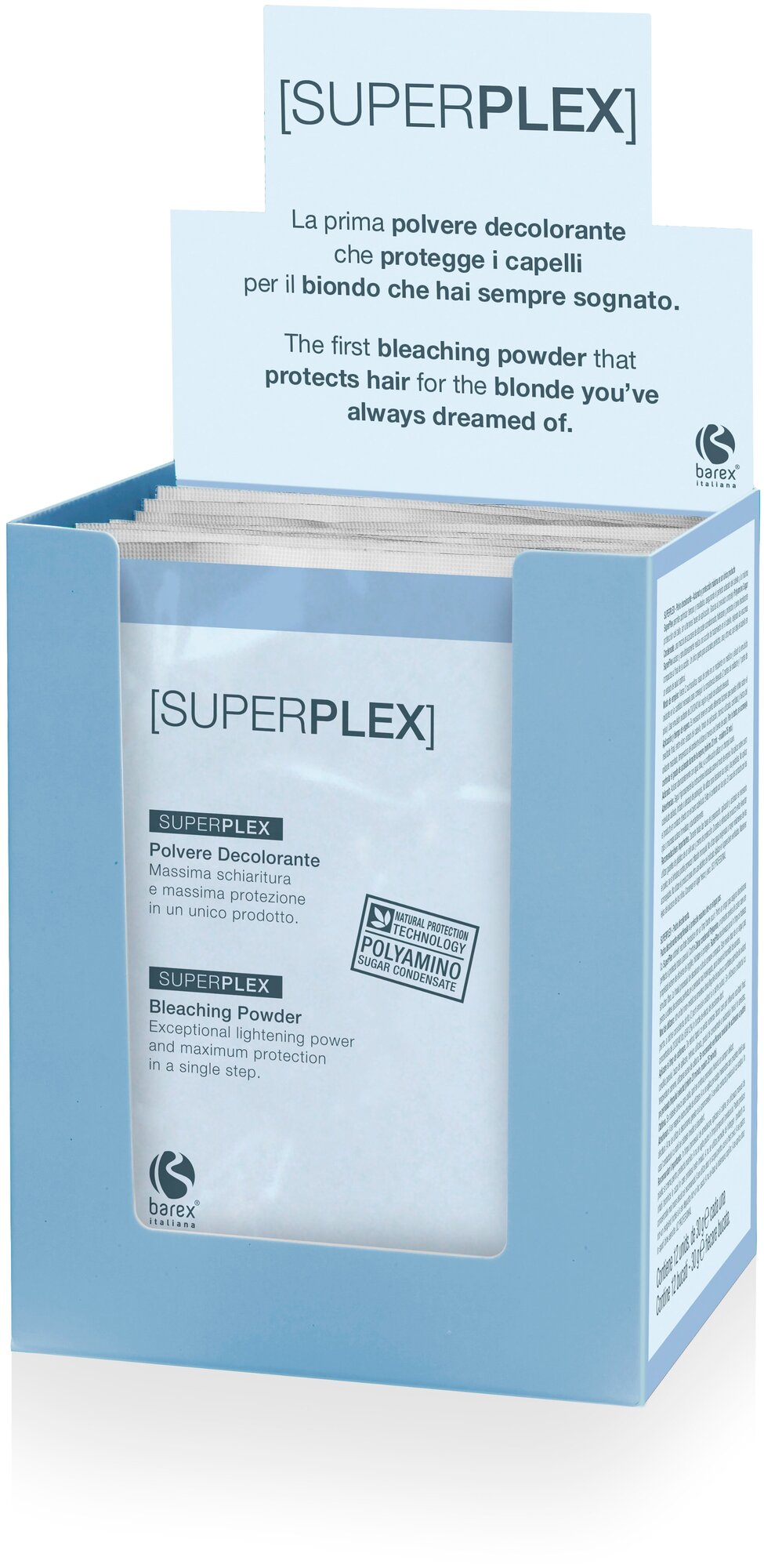 Barex, Порошок белый бесцвечивающий SuperPlex, 12*30 мл
