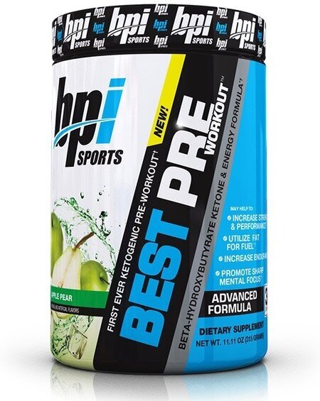 BPI Sports Best Pre Workout (315 гр) - Яблоко-Груша