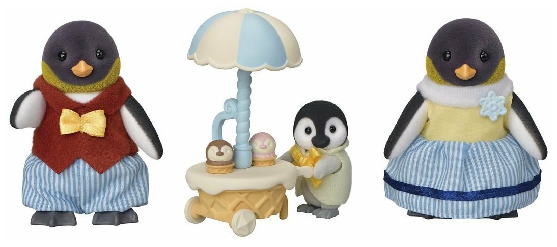 Игровой набор Sylvanian Families Семья Пингвинов 5694 - фото №2
