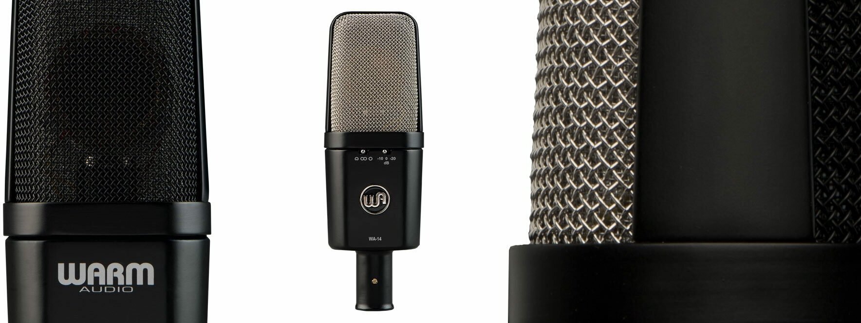Микрофон проводной Warm Audio WA-14, разъем: XLR 3 pin (M), черный/серебристый - фото №9